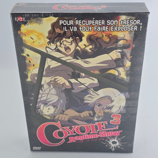 Coyote Ragtime Show VOL.3  DVD + 1 manga  Kazé Animation Takuya Nonaka -Zone 2