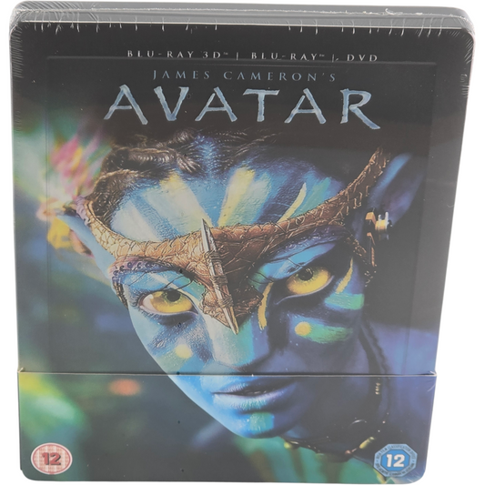 Avatar Steelbook Blu-ray 3D+2D+DVD Lenticulaire Zavvi 3000Ex James Cameron Libre