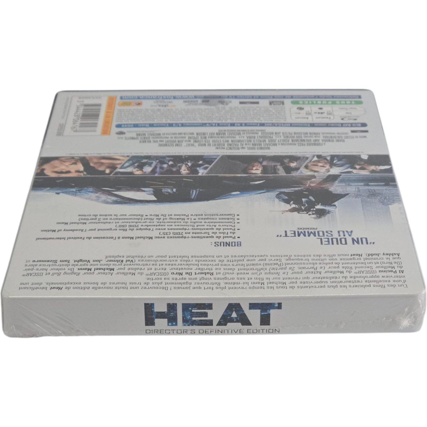 Heat SteelBook Blu-ray Edition 2017 De niro , Al Pacino Collection Fnac Region B