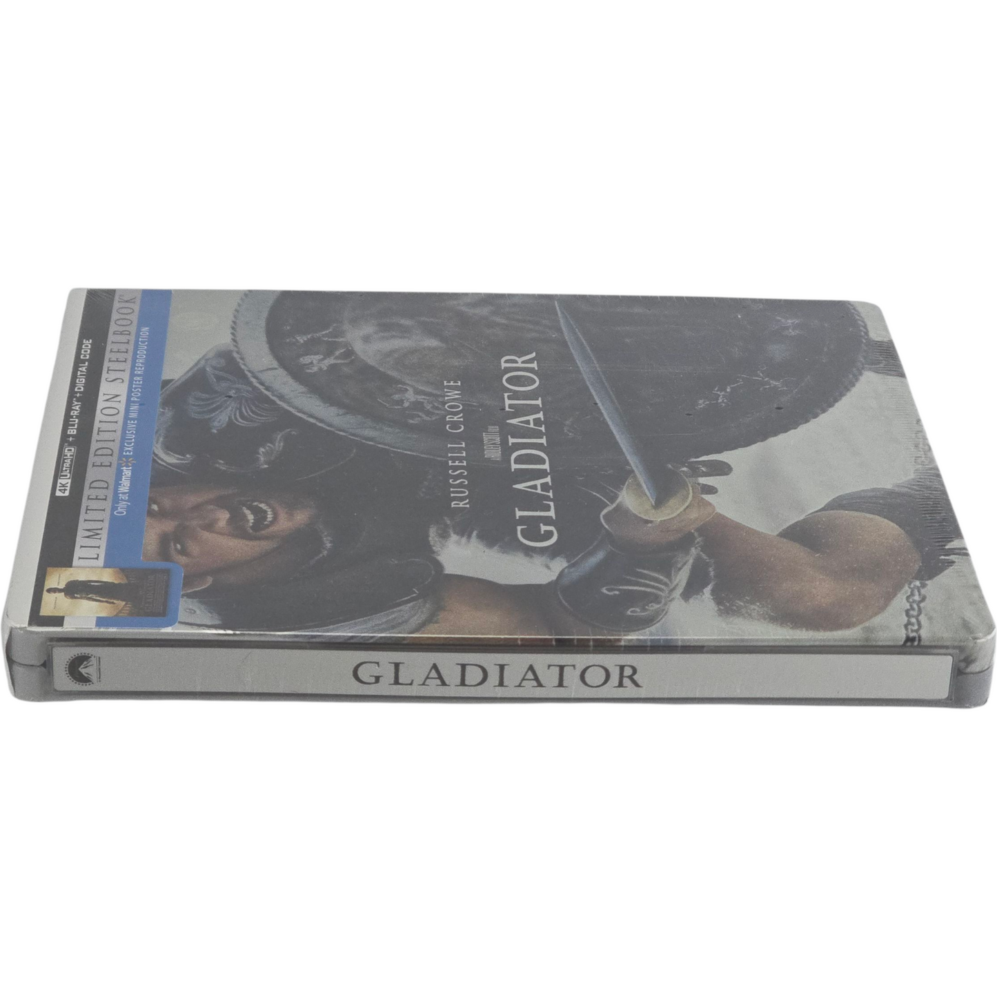 Gladiator SteelBook 4K Ultra HD + Blu-ray Russell Crowe Dolby Atmos Zone A USA