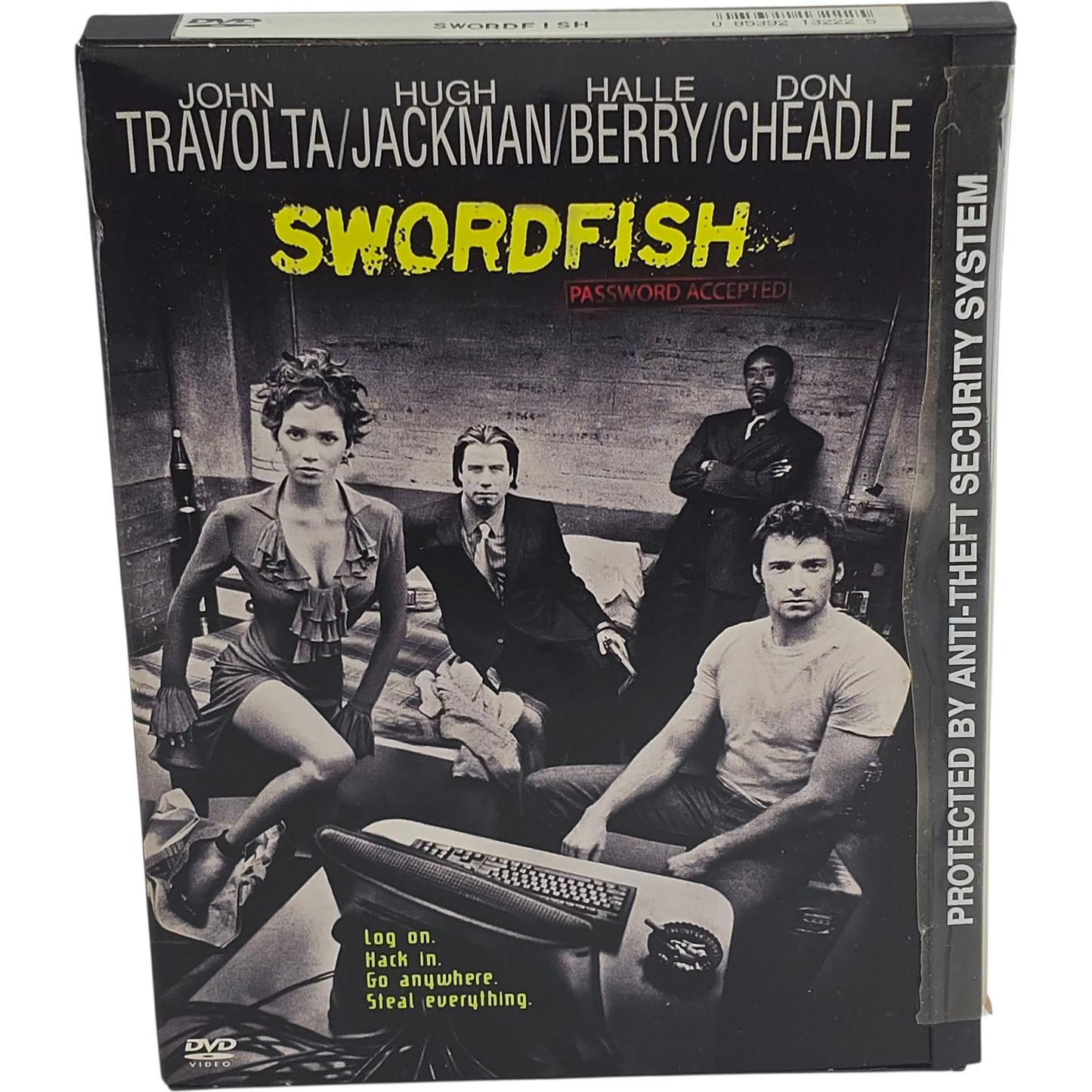 Swordfish DVD Snap Case John Travolta, Hugh Jackman Zone 1 US Import