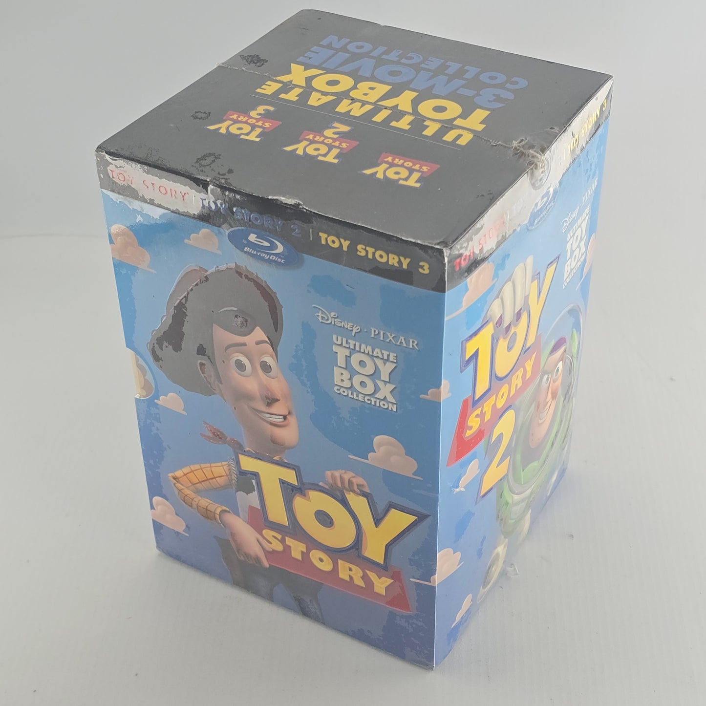 Toy Story Trilogy t Blu-ray + DVD + Ultimate Toy Box Collection  Zone A Disney