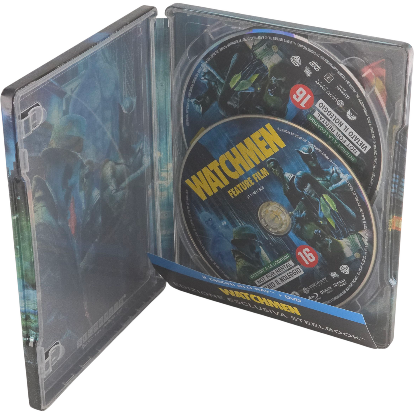 Watchmen 2019 Steelbook Blu-ray + DVD Zack Snyder, Zone B