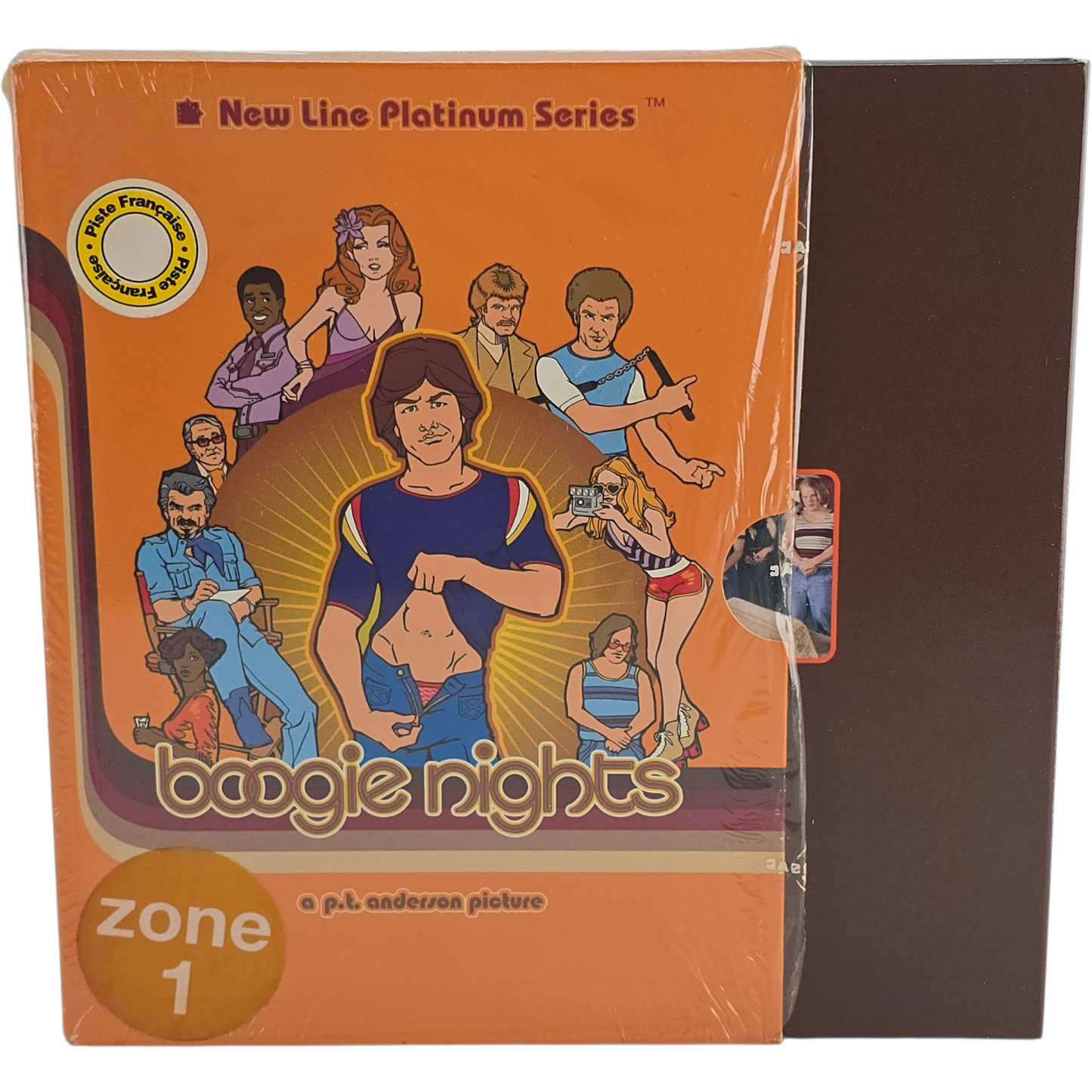 Boogie Nights DVD DigiPack New Line Platinum  Mark Wahlberg Zone 2