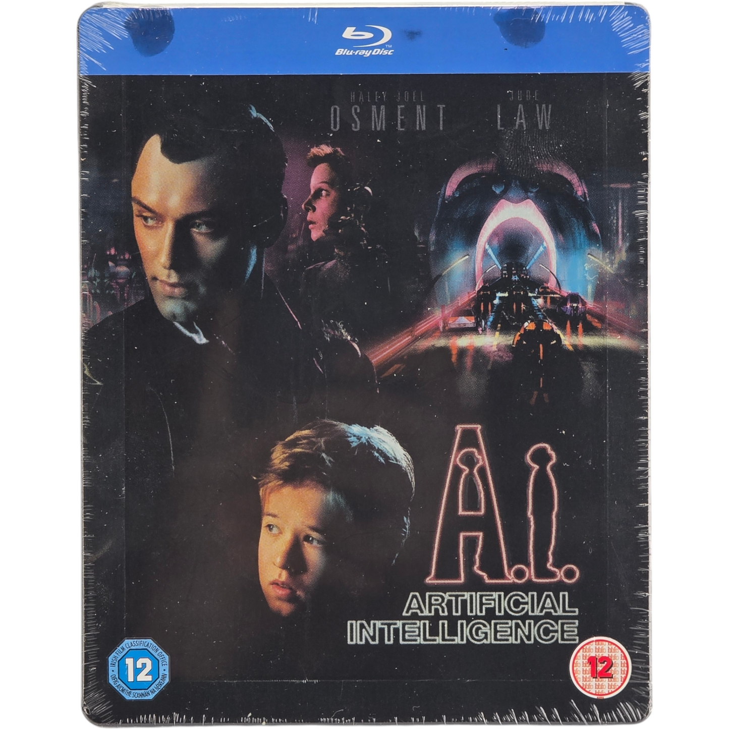 A.I. Artificial Intelligence SteelBook Débossé Zavvi Ltd 2500 Ex Spielberg B ,A