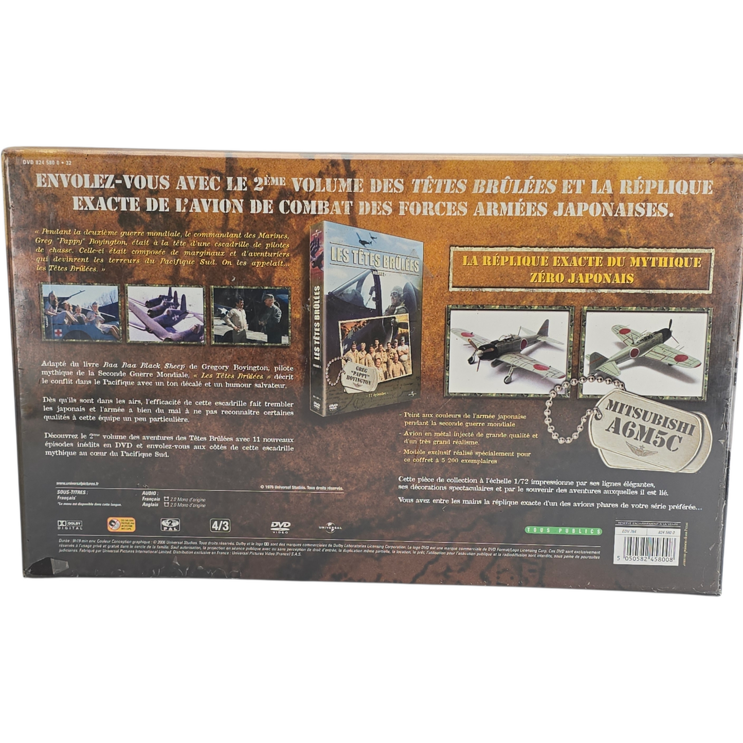 Les Têtes Brûlées  Volume 2 Édition Collector 4 X DVD  Limitée  Zone B