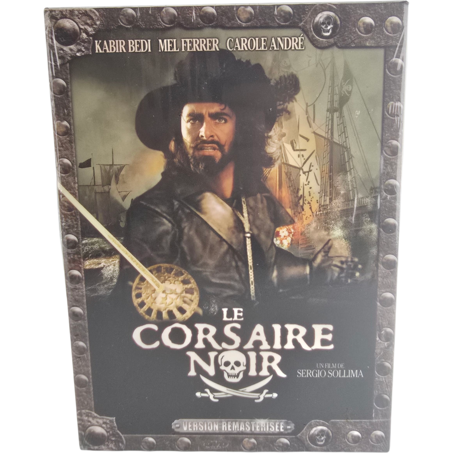 Le Corsaire Noir  DVD Digipack Version remasterisée Kabir Bedi  Zone B