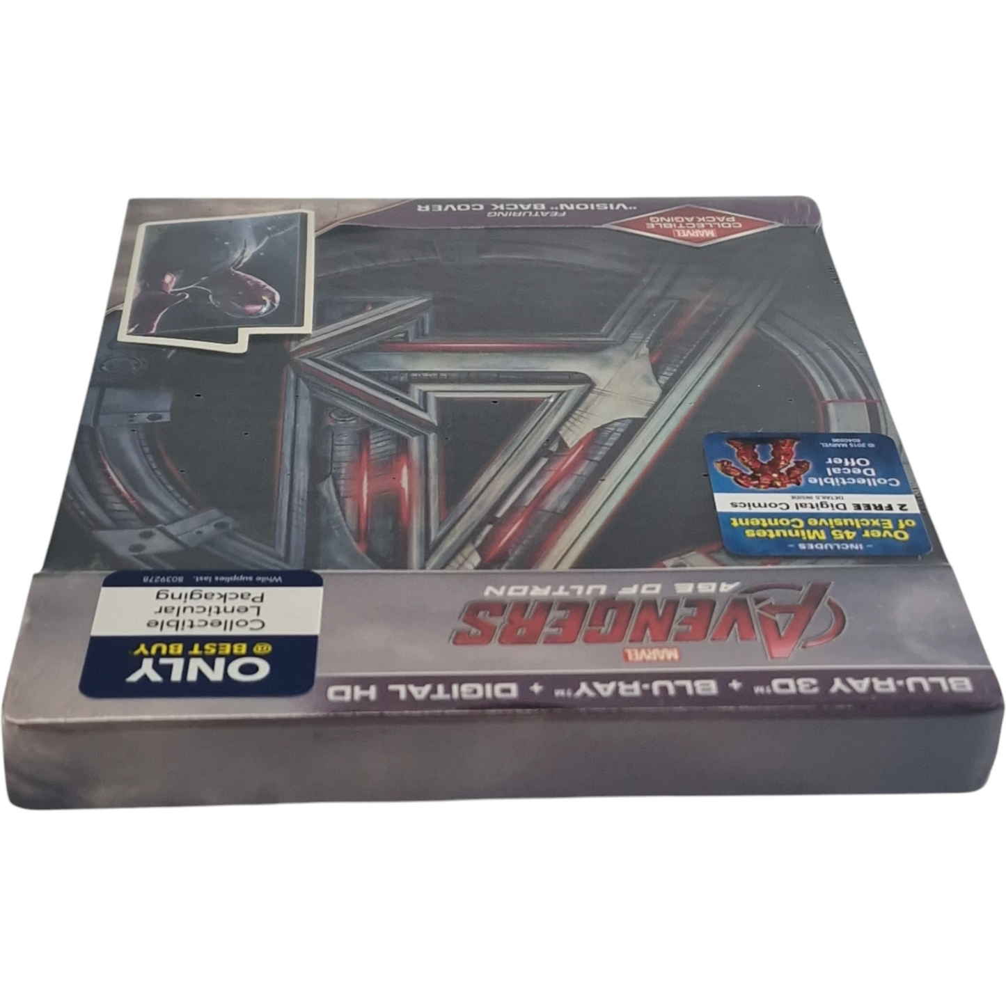 Avengers: Age of Ultron Blu-ray 3D + 2D SteelBook Débossé Best Buy 2018 A Zone