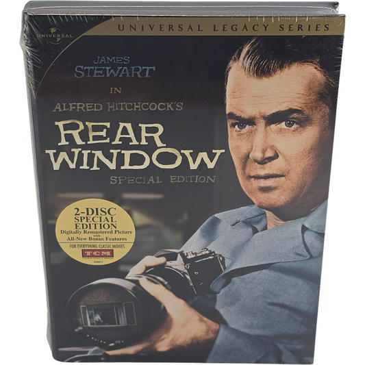 Rear Window DVD DigiPack James Stewart, Grace Kelly Alfred Hitchcock  2008 Zone 1 VF