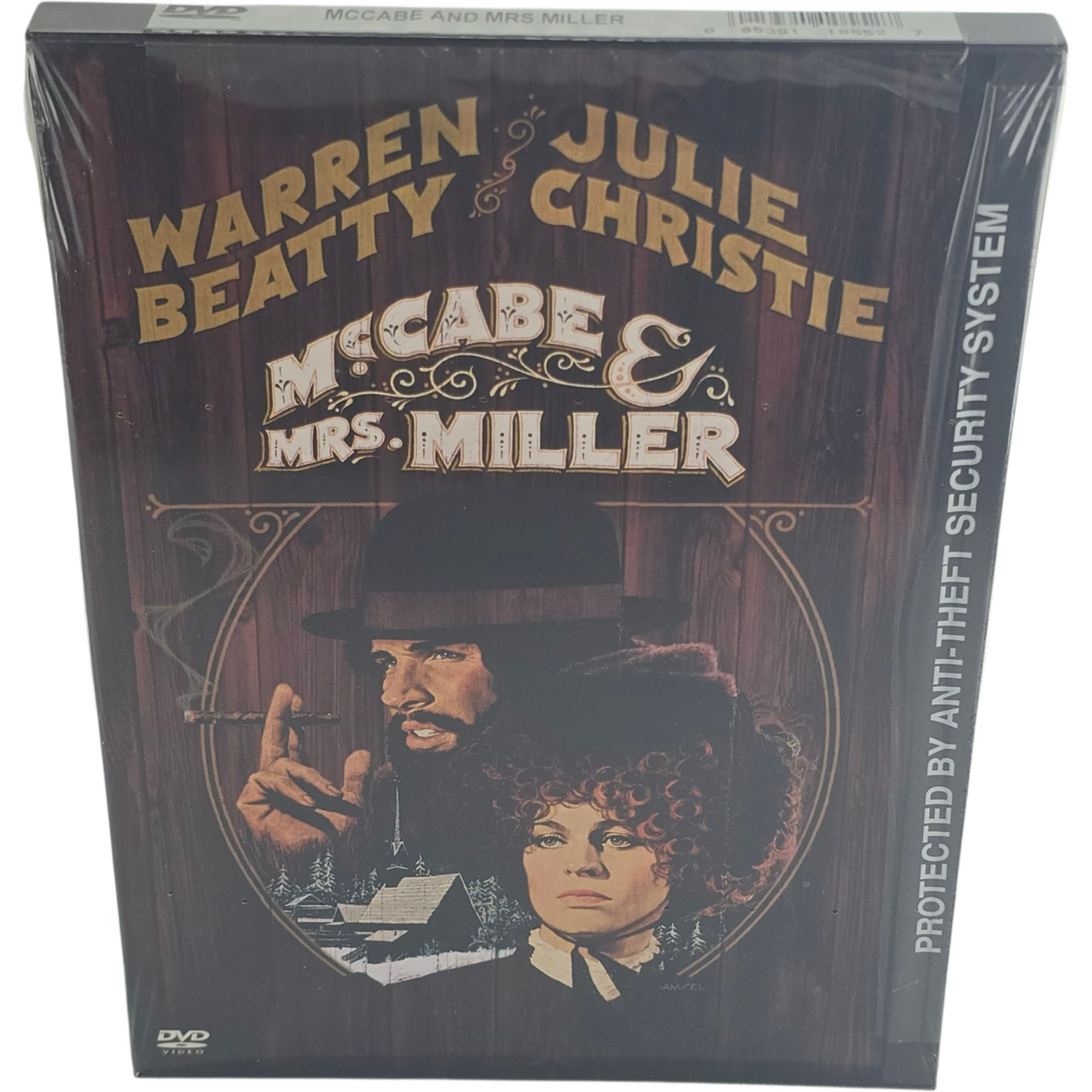 Mccabe & Mrs. Miller DVD Snap Case. Warren Beatty, Julie Christie Zone 1 US Import