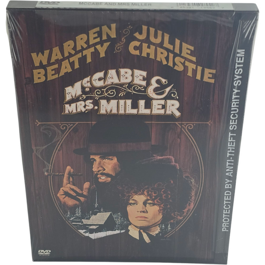 Mccabe & Mrs. Miller DVD Snap Case. Warren Beatty, Julie Christie Zone 1 US Import