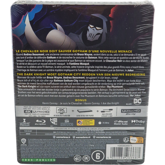 Batman Contre le Fantôme Masqué - SteelBook 4K Ultra HD + Blu-ray - Visuel 3