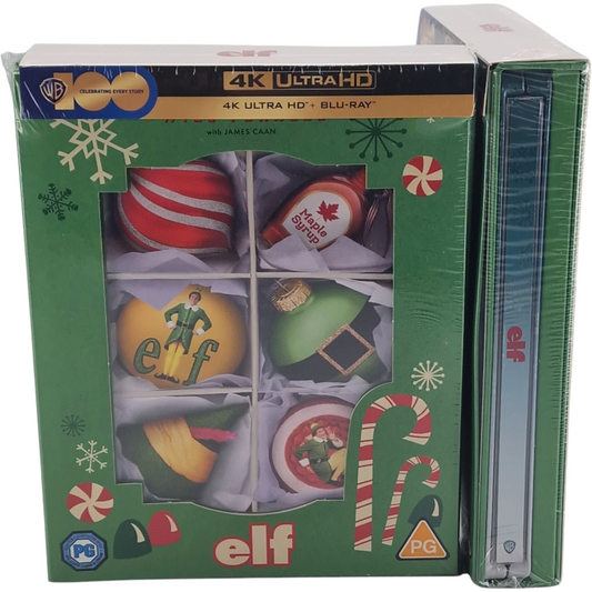 Elf Will Ferrell 4K Ultra HD + Blu-ray Édit Collector Numérotée Limitée 2000 Ex