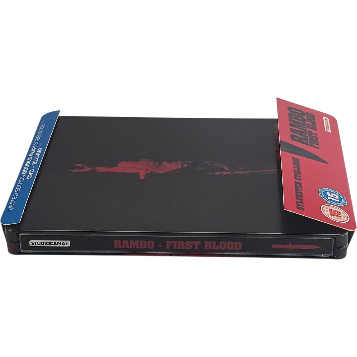 First Blood Rambo I Steelbook Blu-ray + DVD Sylvester Stallone Zone B