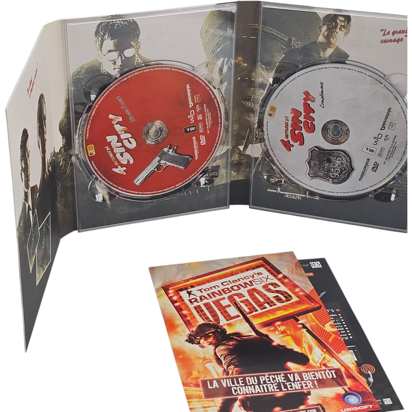 Sin City Édition Collector 3 DVD - Version cinéma + director's cut  VF DVD Region 2