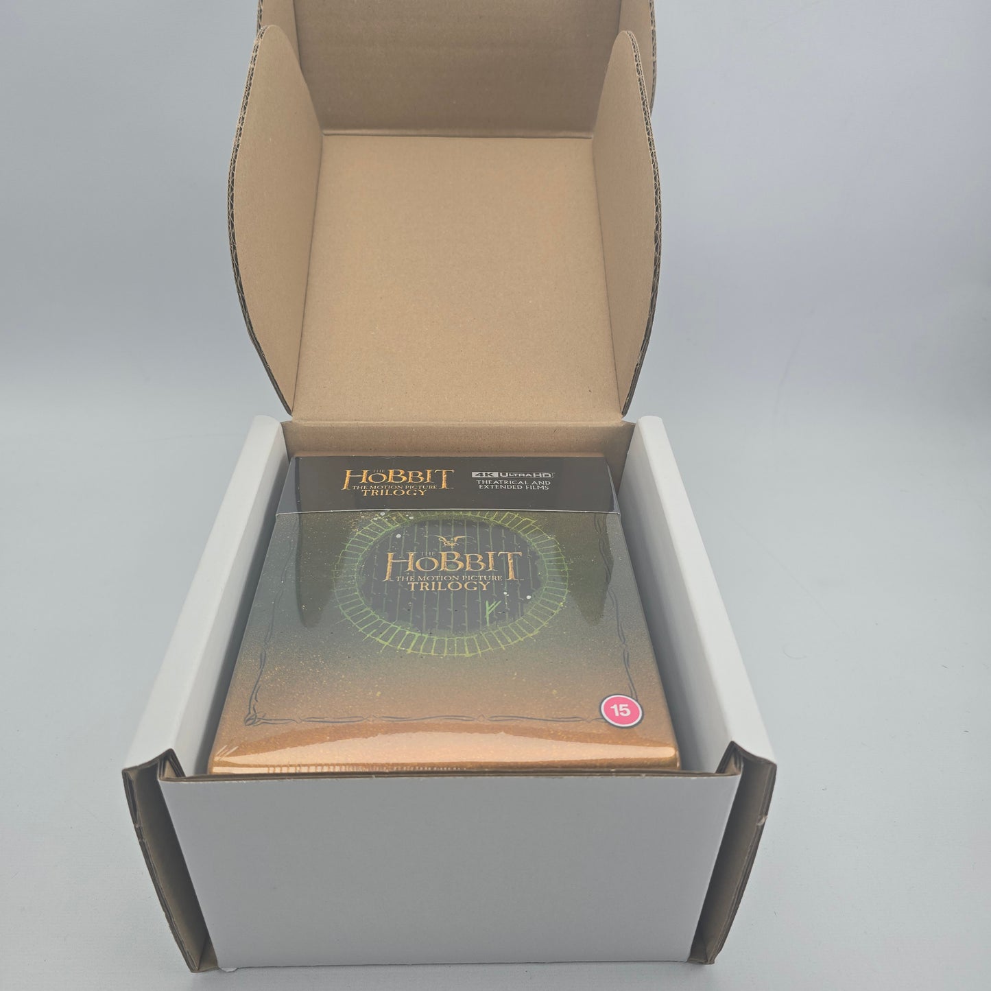The Hobbit: The Motion Picture Trilogy : Steelbook 4K Ultra HD   Extended B