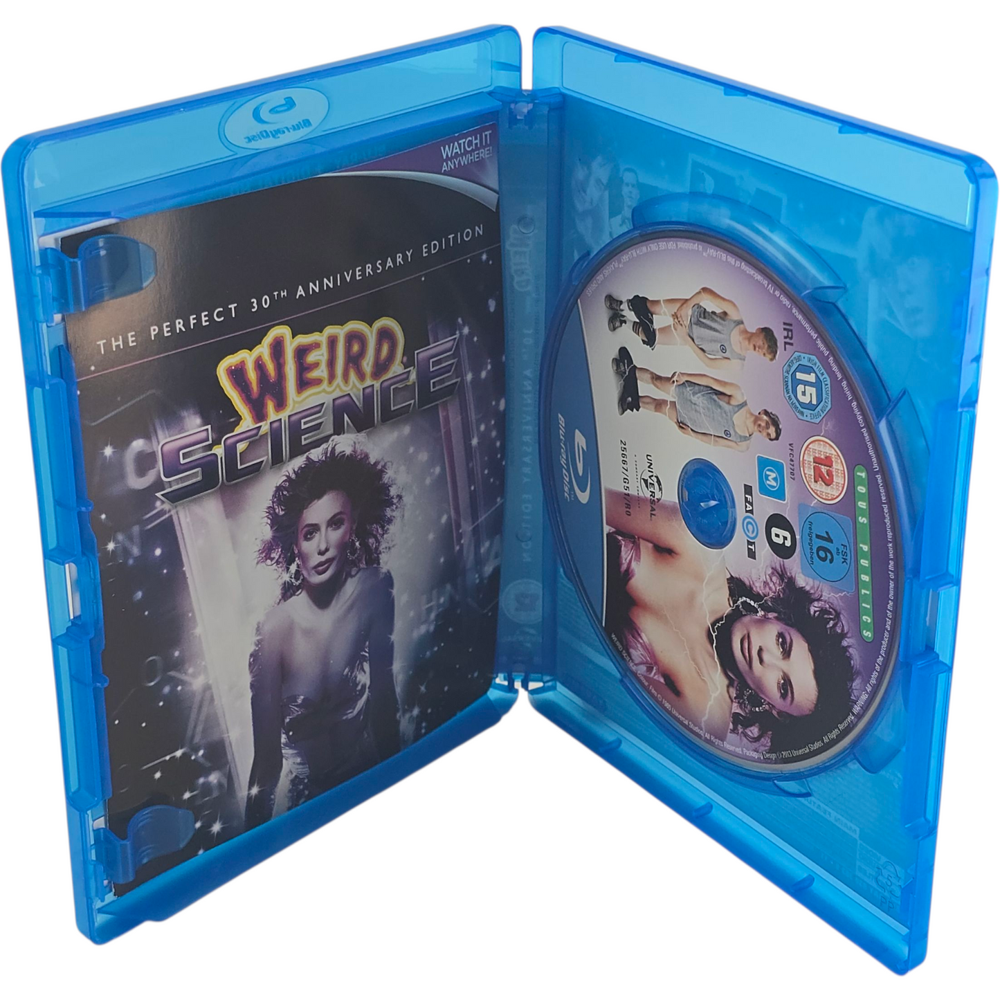Weird Science Blu-ray 30th Anniversary Edition Kelly Le Brock Zone B