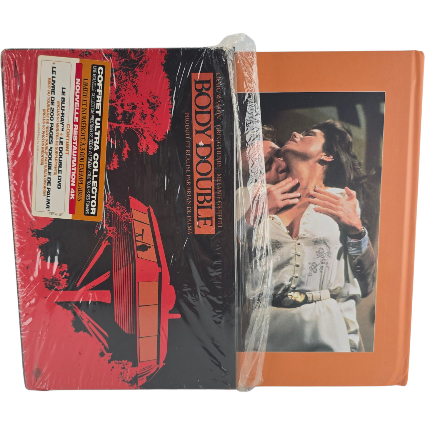 Body Double Coffret Ultra Collector Blu-ray + DVD + Livre Brian De Palma Zone B