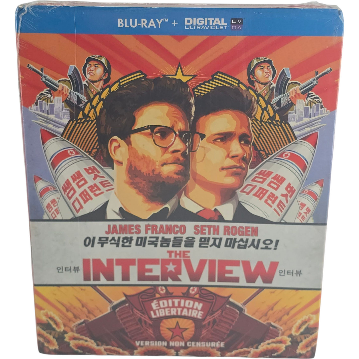 The Interview Blu-ray Édition Libertaire (Version Non Censurée) Evan Goldberg  Zone  B