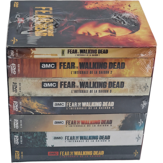 Fear The Walking Dead-L'intégrale des Saisons 1 à 7 Coffret 34 DVD Zone 2