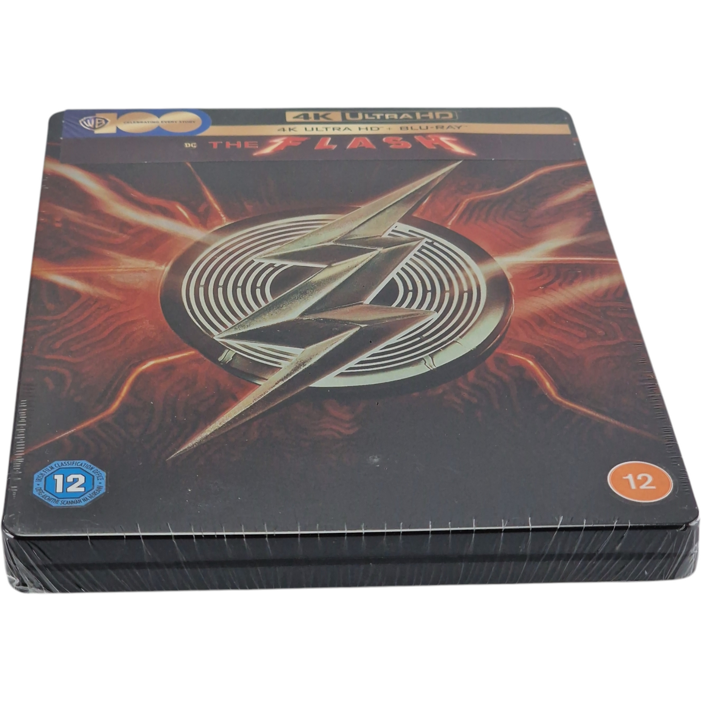 The Flash : SteelBook 4K Ultra HD + Blu-ray édt Ltd Ezra Miller, Michael Keaton