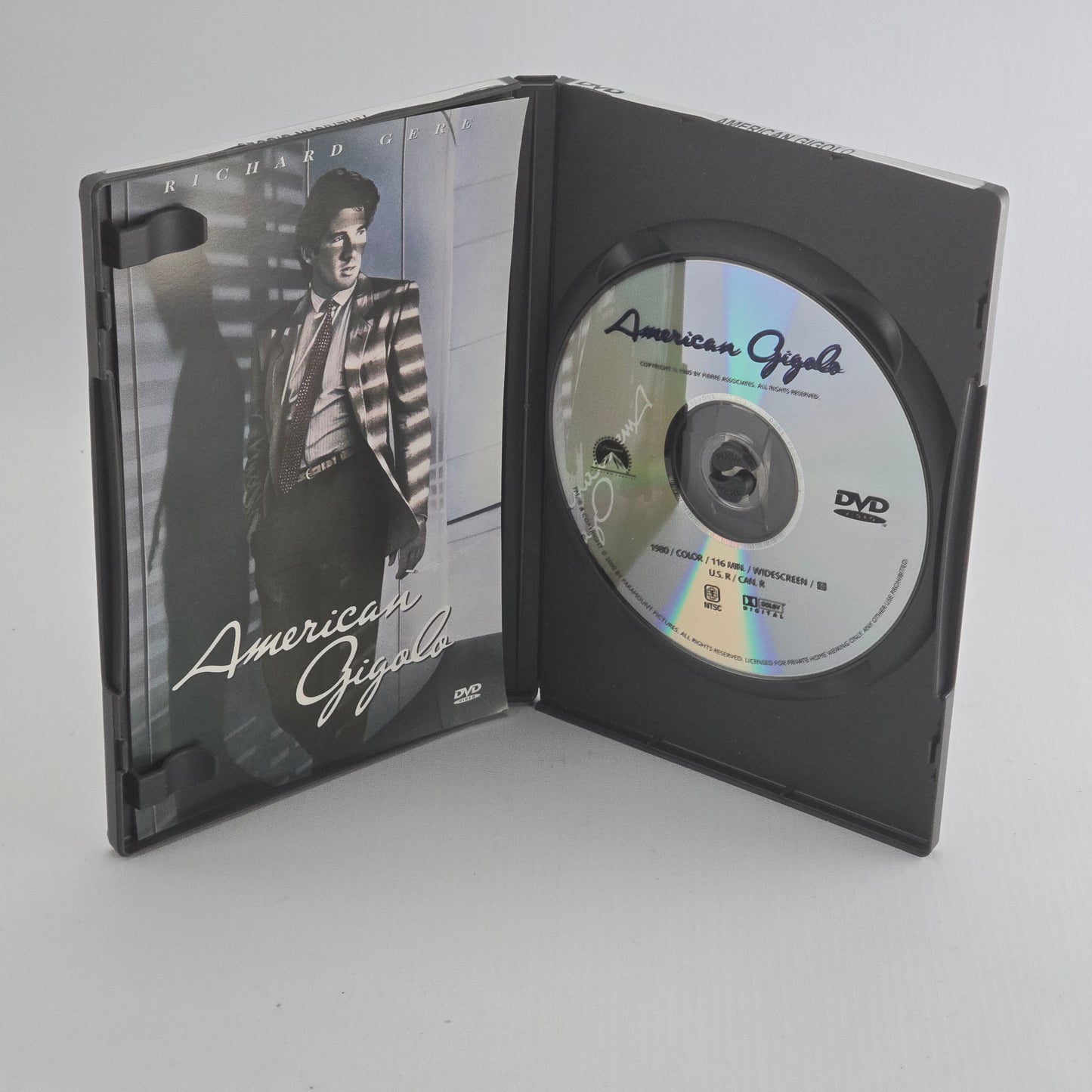 American Gigolo  DVD Richard Gere, Lauren Hutton Zone 1 US Import