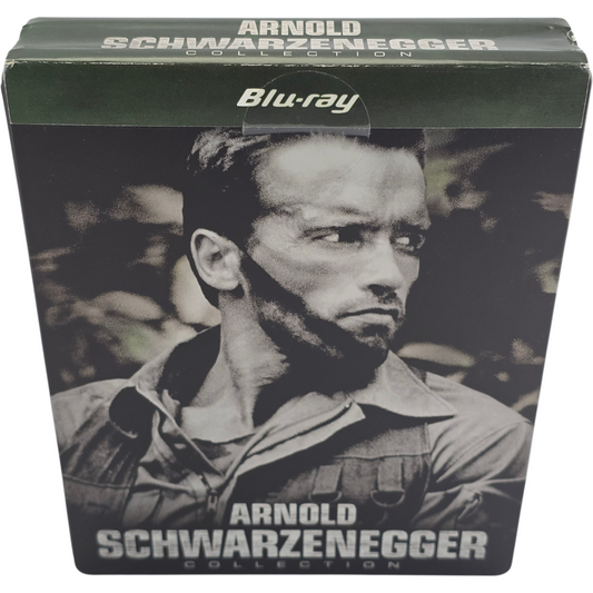 Arnold Schwarzenegger Collection Blu-ray SteelBook Metal Box 4 Films B