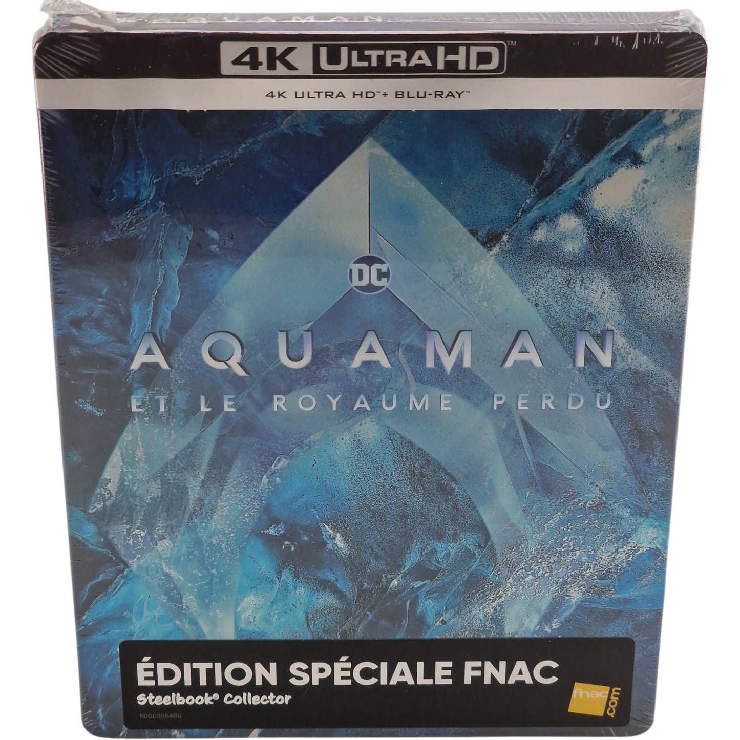 Aquaman et le Royaume perdu : SteelBook  4K Ultra HD + Blu-ray  Fnac Region B