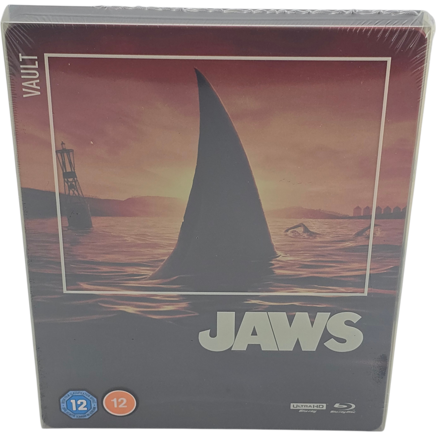 Jaws: SteelBook 4K Ultra HD + Blu-ray Les Dents de la mer Film Vault édition  B