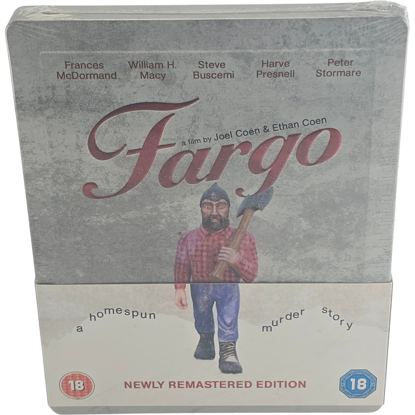 Fargo SteelBook Débossé Blu-ray Zavvi Ltd Joel Coen, Ethan Coen [-18] Zone Libre