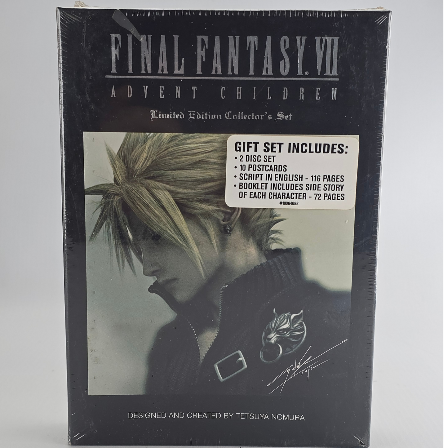 Final Fantasy VII: Advent Children DVD Limited Edition Collector's Set  Zone 1