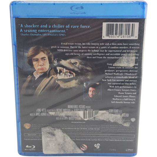 Wolfen Blu-ray Warner Archive Collection Albert Finney Zone A