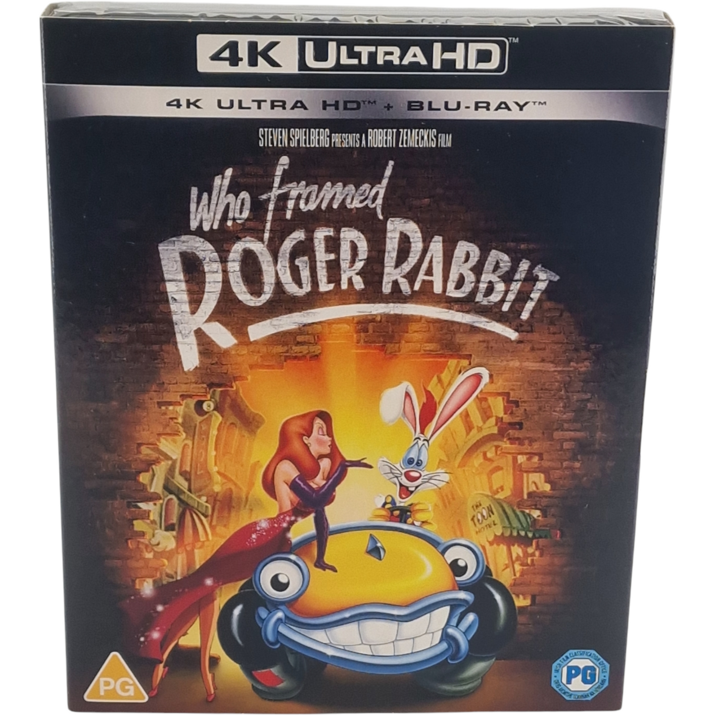 Who Framed Roger Rabbit 4K Ultra HD +Blu-ray+[étui]Disney Robert Zemeckis Libre
