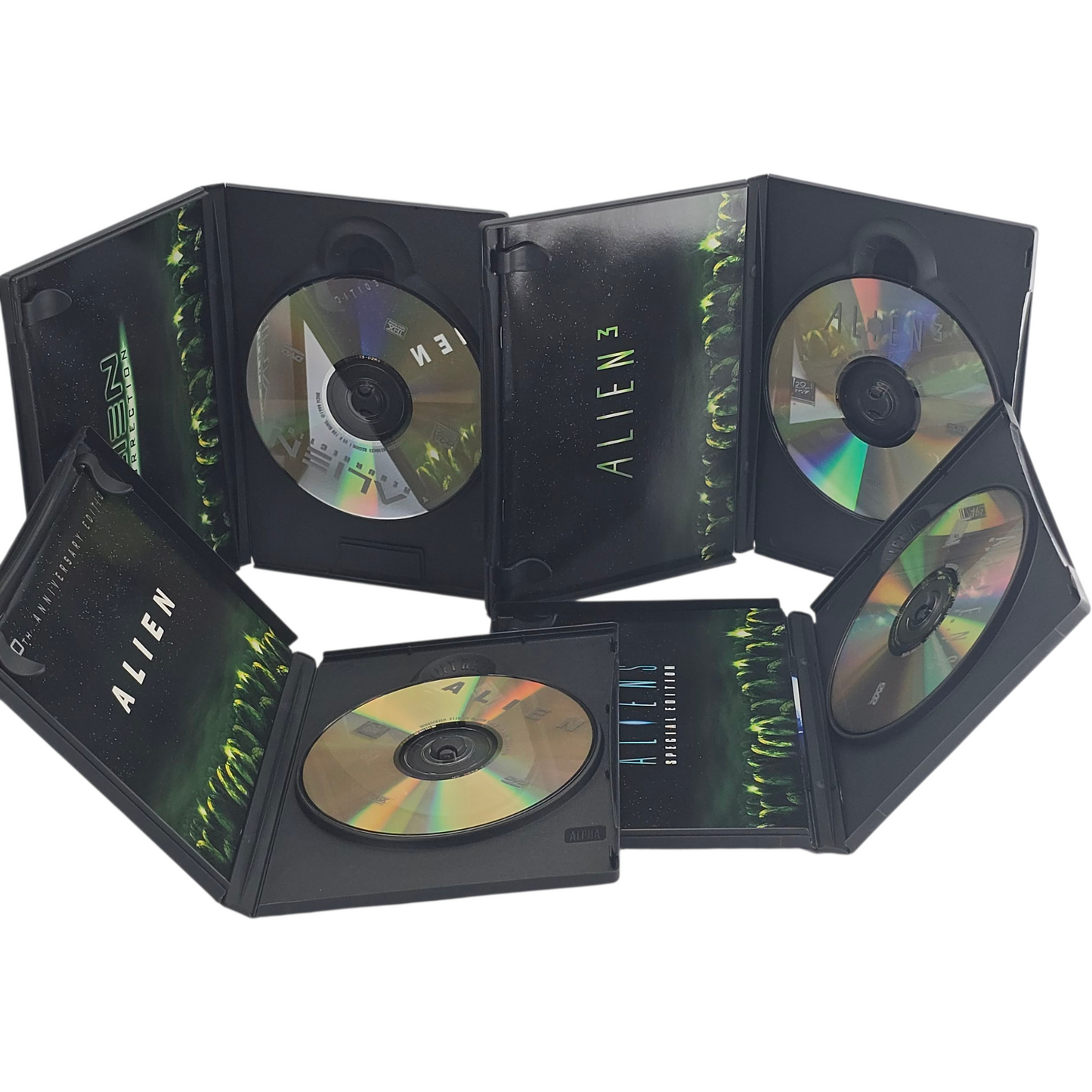 The Alien Legacy DVD  Alien / Aliens / Alien³ / Alien Resurrection Zone 1