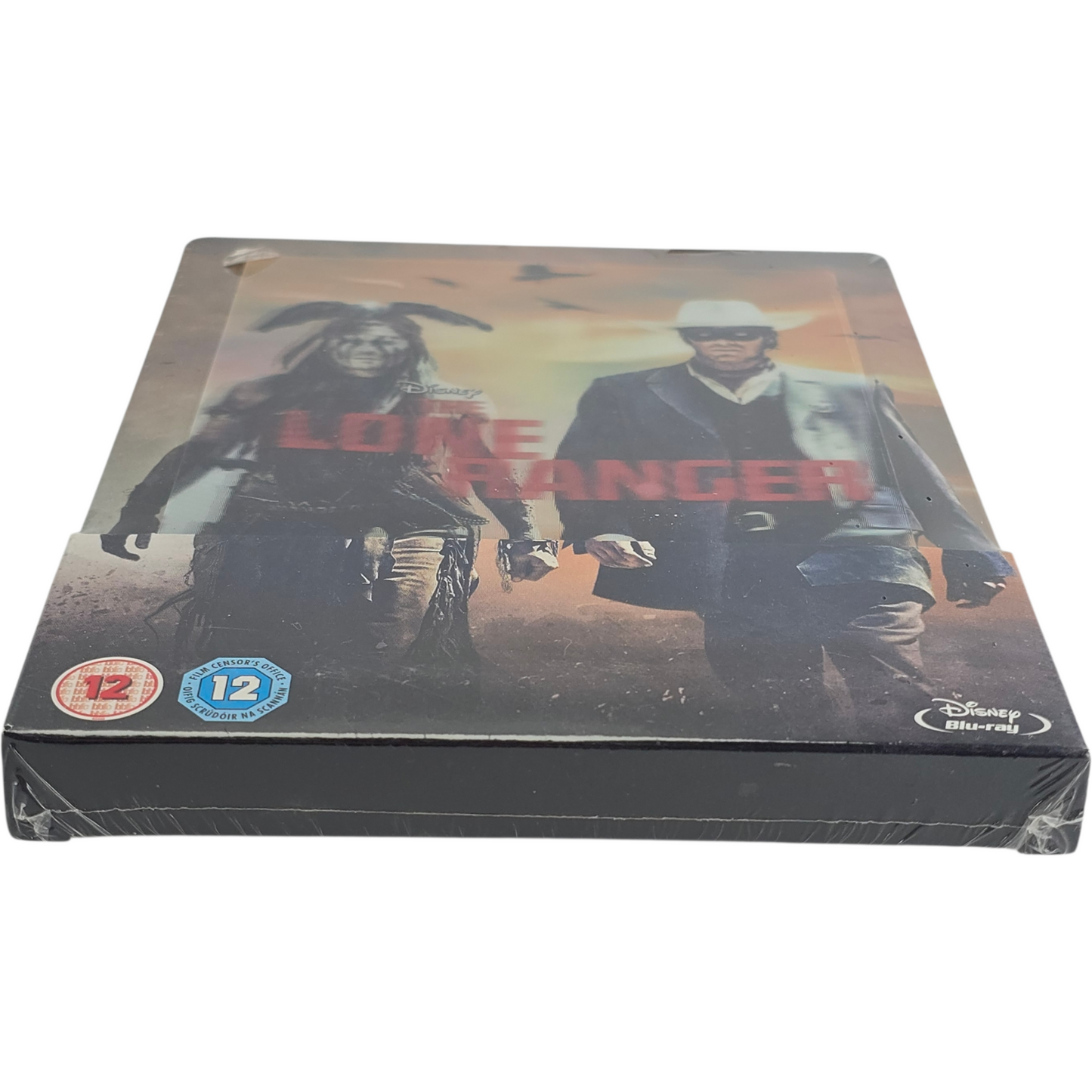 The Lone Ranger Blu-ray SteelBook Lenticular Zavvi Johnny Depp Zone B.A