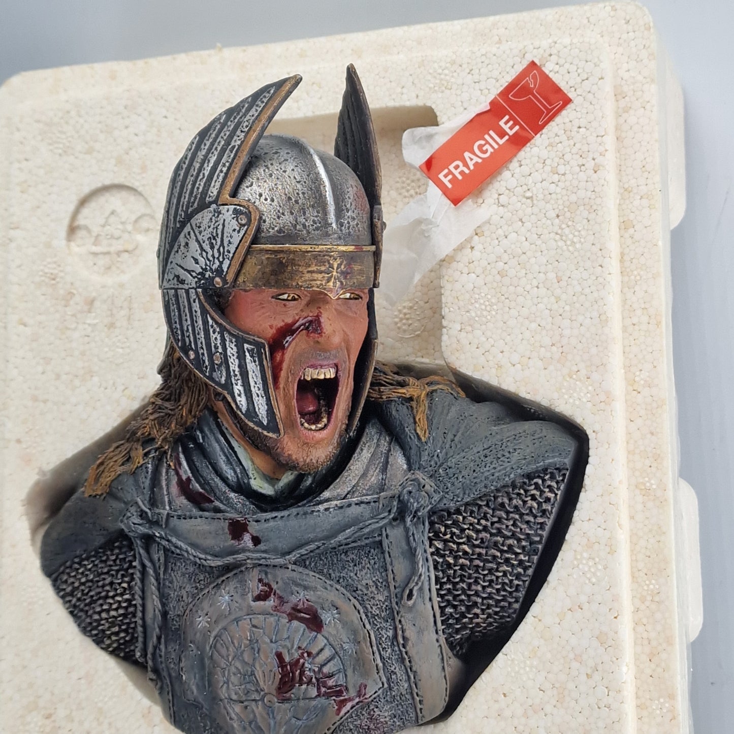 Seigneur des Anneaux Buste Resine Numenorean Infantryman Sideshow Weta  Polystone 1/4