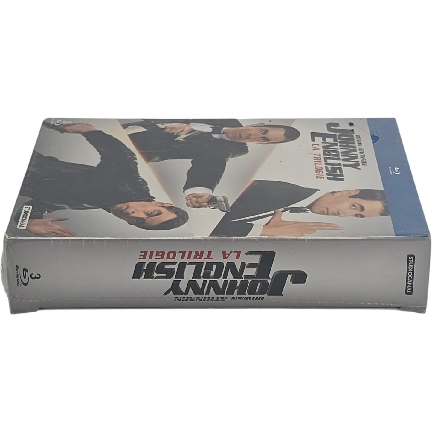 Johnny English-La trilogie Blu-Ray Rowan Atkinson Zone B