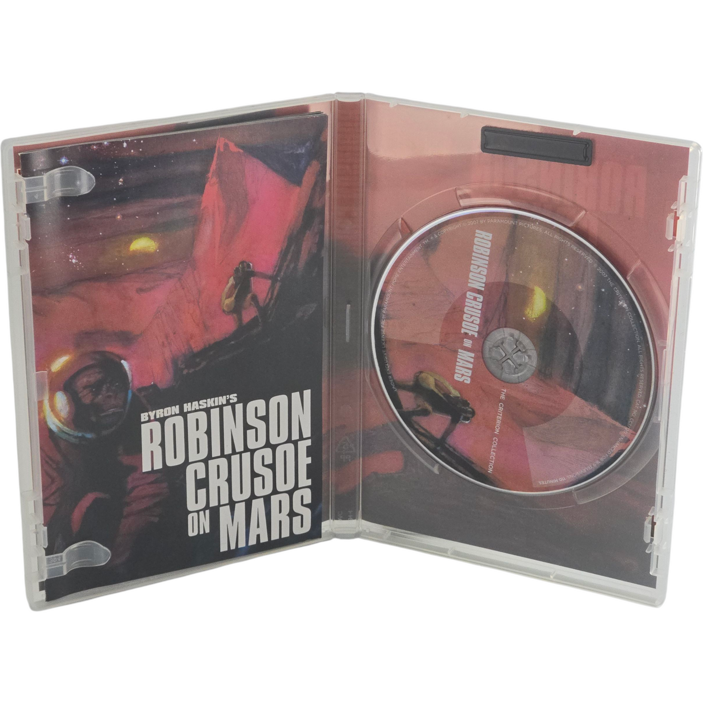 Robinson Crusoe on Mars DVD Criterion Collection Zone 1