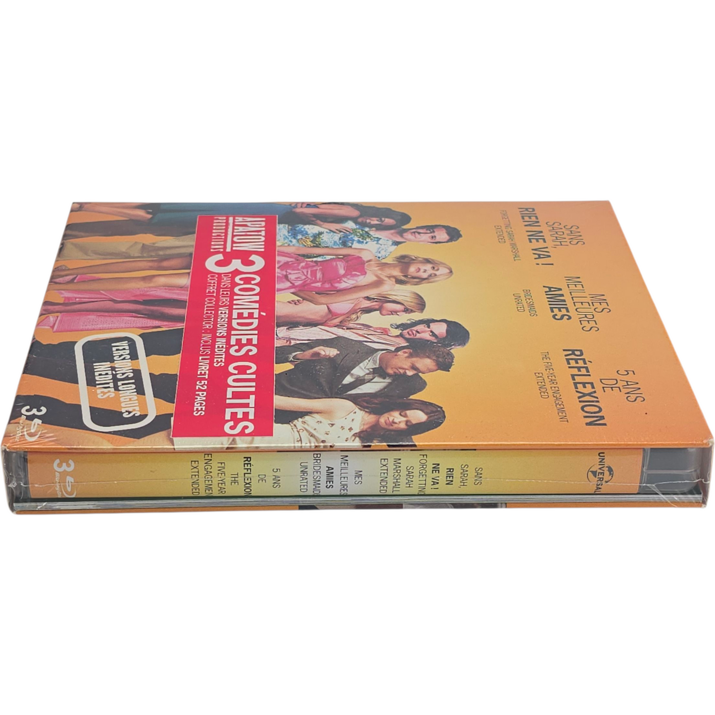 Elephant Films-Coffret 3 Blu-ray Apatow Productions + livret 52 pages  Zone B