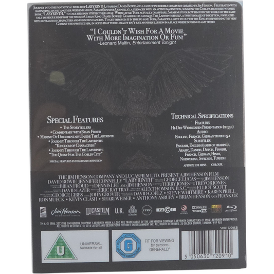 Labyrinthe - SteelBook Blu-ray Mondo X n°016 Zavvi UK - fourreau - occasion