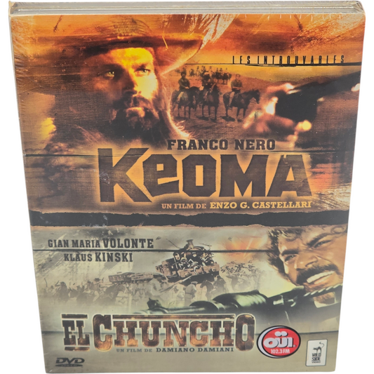 Keoma + El Chuncho - Enzo G. Castellari 2 X DVD 2 Films Zone 2
