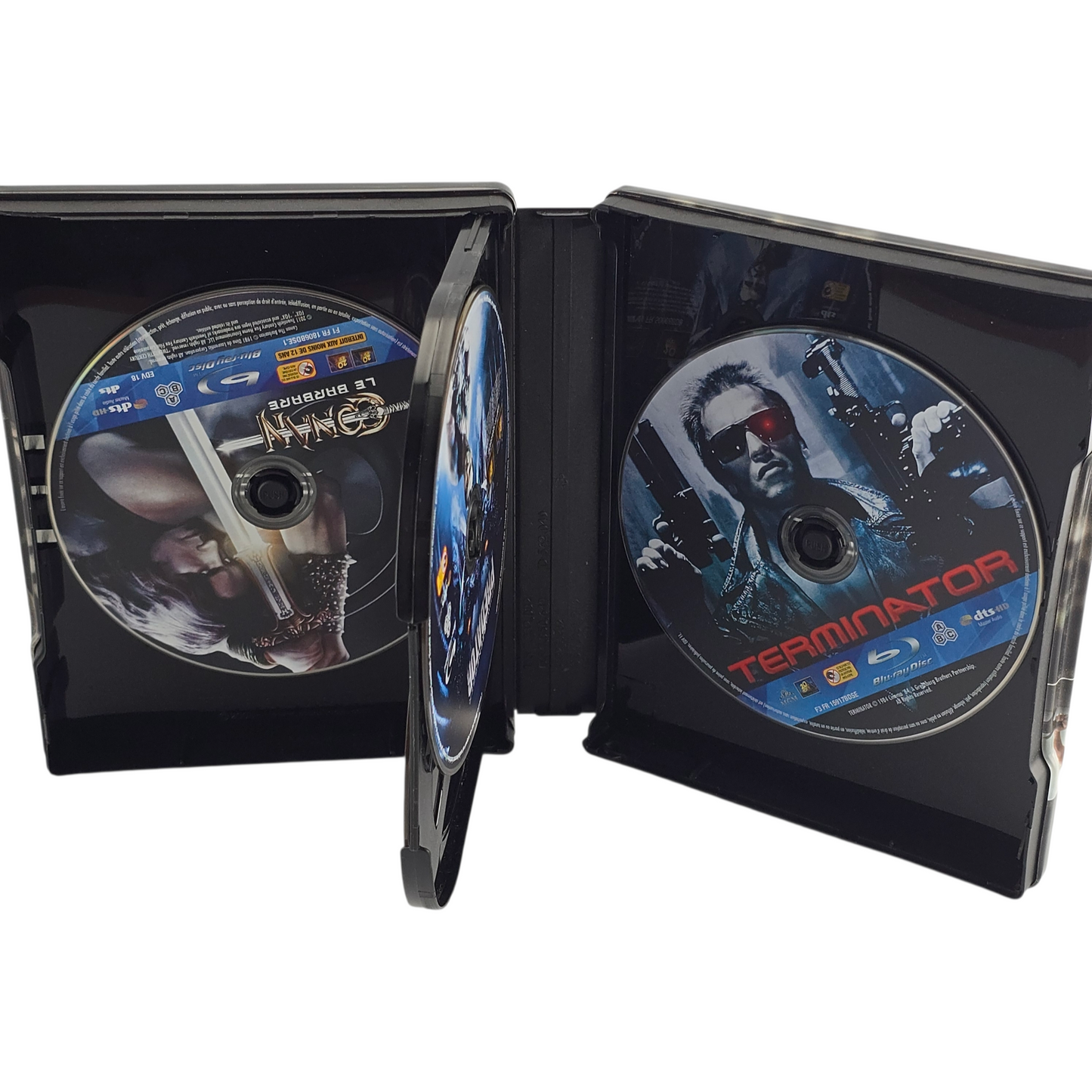 Arnold Schwarzenegger Collection Blu-ray SteelBook Metal Box 4 Films B