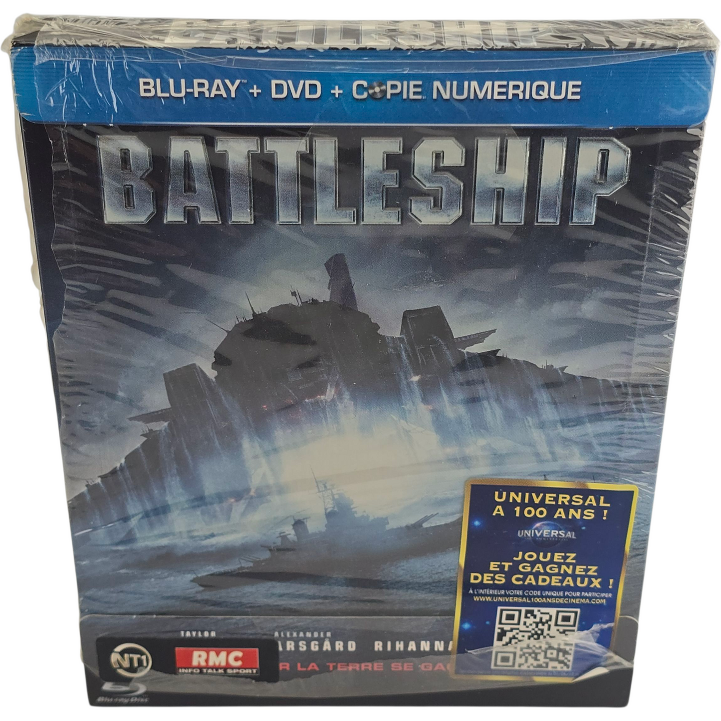 Battleship  Blu-ray + DVD Steelbook Débossé Édt Ltd  Taylor Kitsch,B