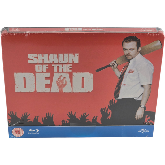 Shaun of the Dead Blu-ray Steelbook Débossé Zavvi Universal 100e anniversaire B