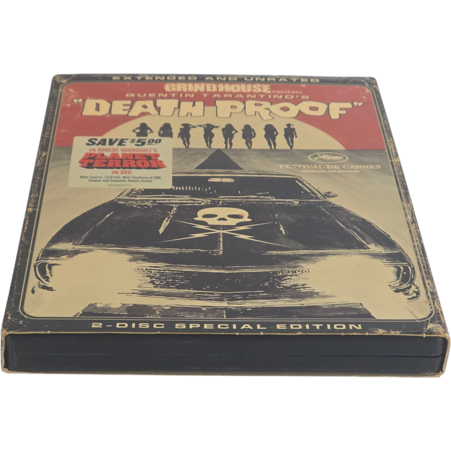 Death Proof DVD Collector's Extended Unrated 2-Disc Special Zone 1 [ -18]