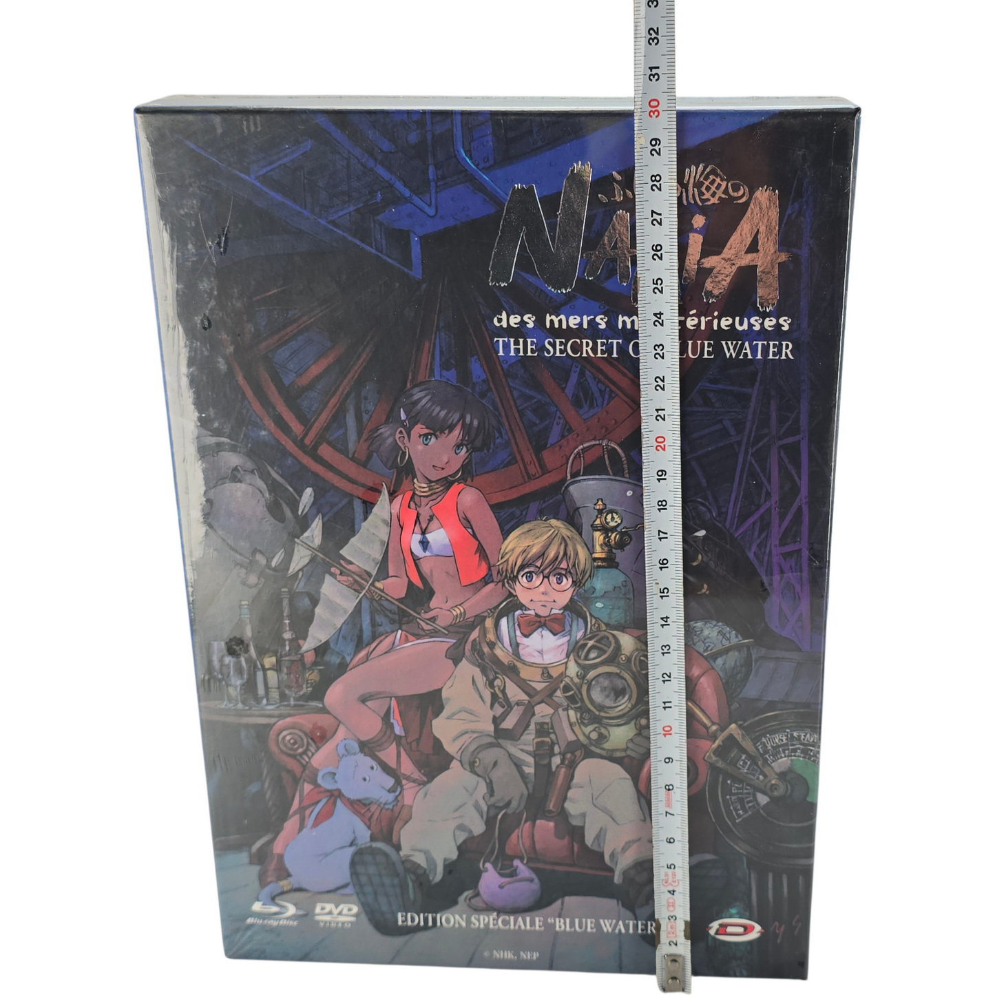 Nadia, le secret de l'eau bleue Blu-ray Collector A4 Limitée Artbook + Guidebook