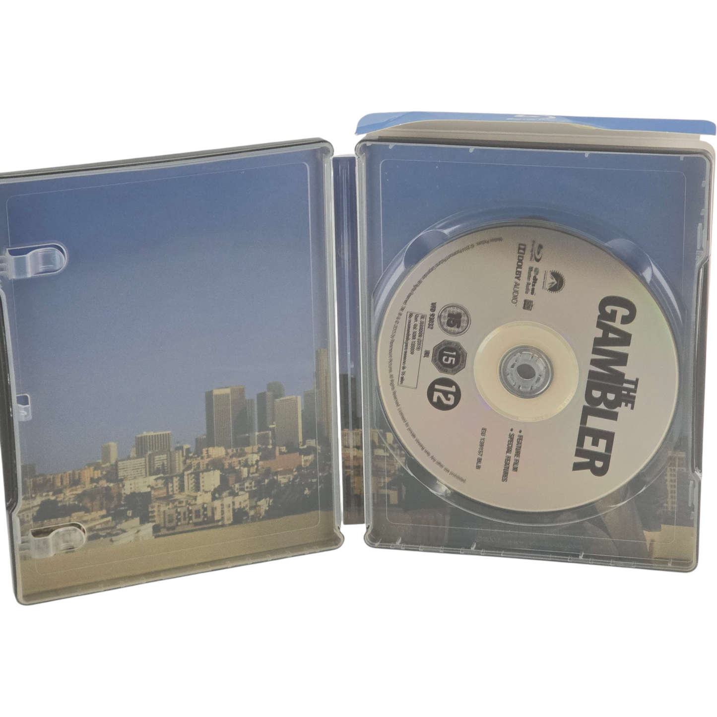 The Gambler Blu-ray Steelbook Zavvi Limited Edition of 1500 Copies Zone B