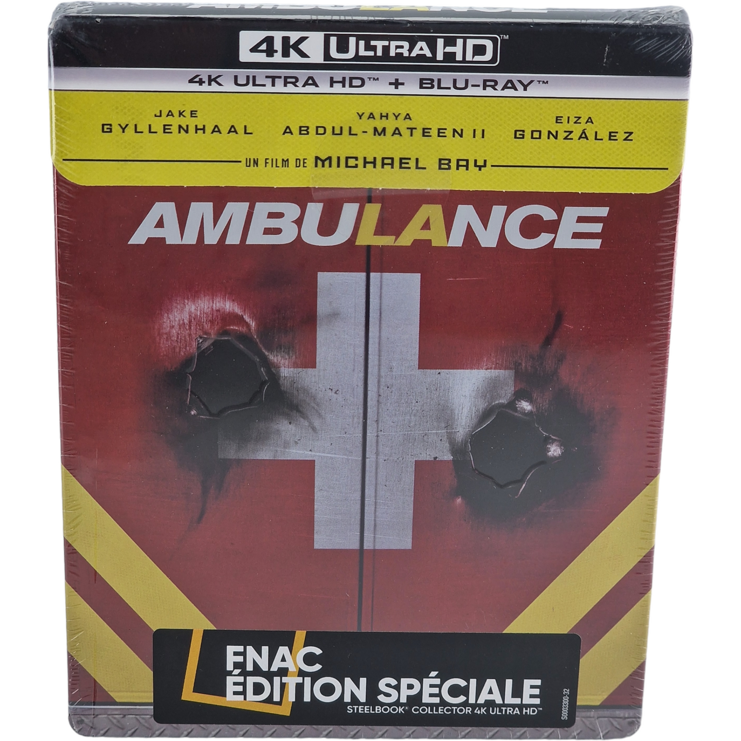 Ambulance 4K Ultra HD + Blu-ray SteelBook Fnac Exclusive Michael Bay Zone Libre