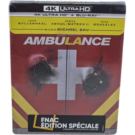 Ambulance (2022) – SteelBook 4K Ultra HD + Blu-ray – Zone libre + Zone B – vue 2