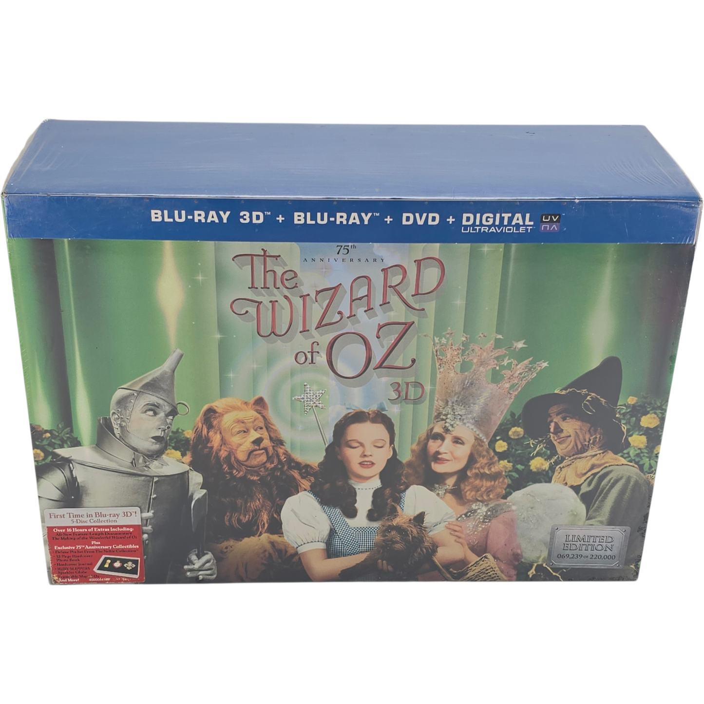 The Wizard of Oz Blu-ray 3D + Blu-ray + DVD  Coffret Collector Zone A
